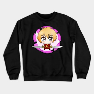 Cute anime character kawaii design Crewneck Sweatshirt
